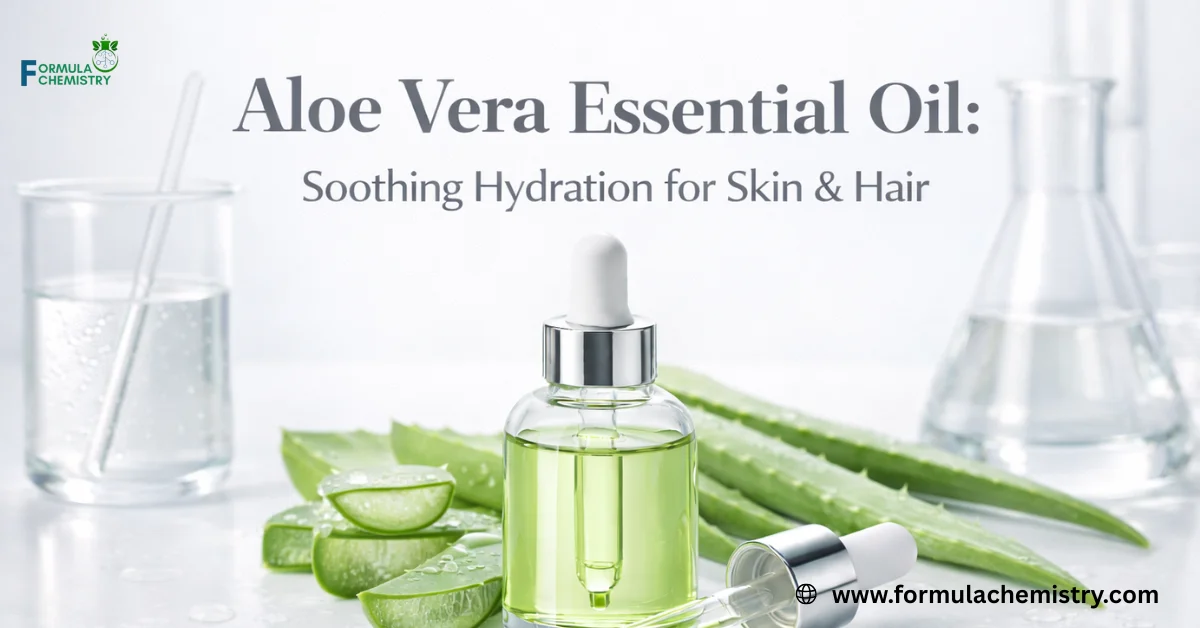 Aloe Vera Essential Oil Soothing Hydration for Skin & Hair