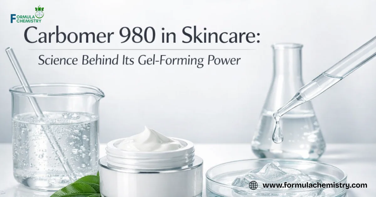 Carbomer 980 in Skincare Science Behind Its Gel-Forming Power