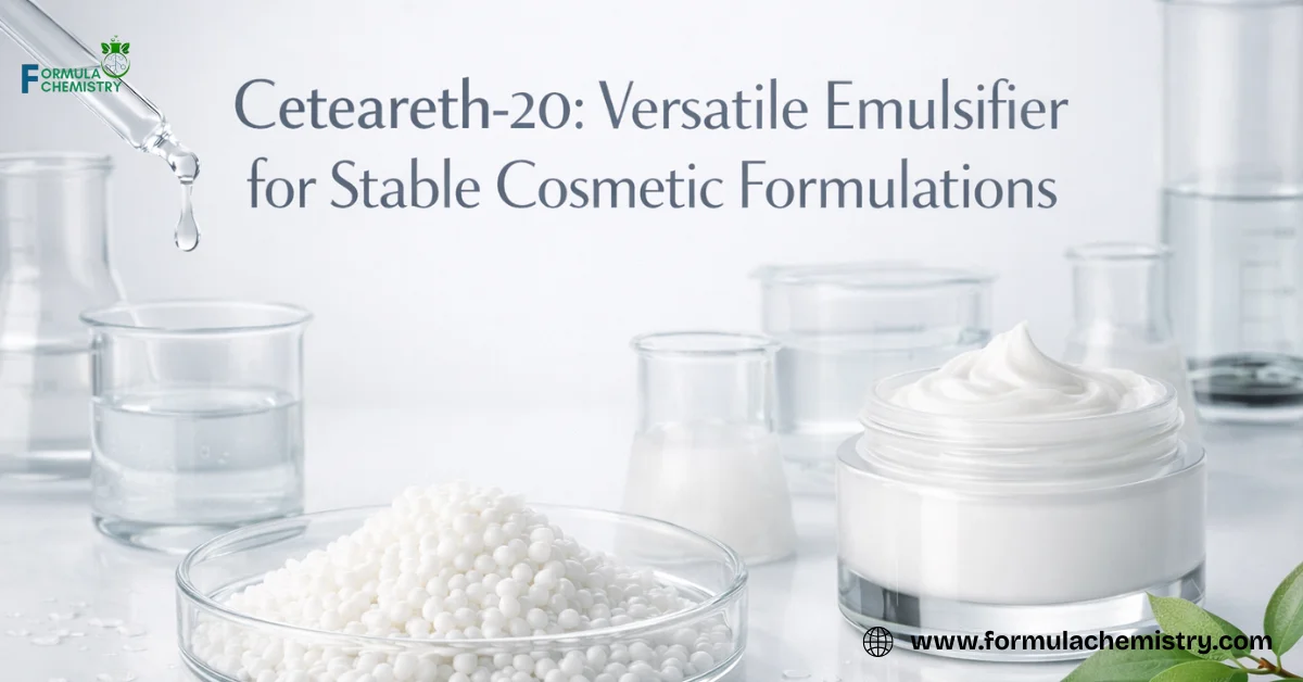 Ceteareth-20 Versatile Emulsifier for Stable Cosmetic Formulations