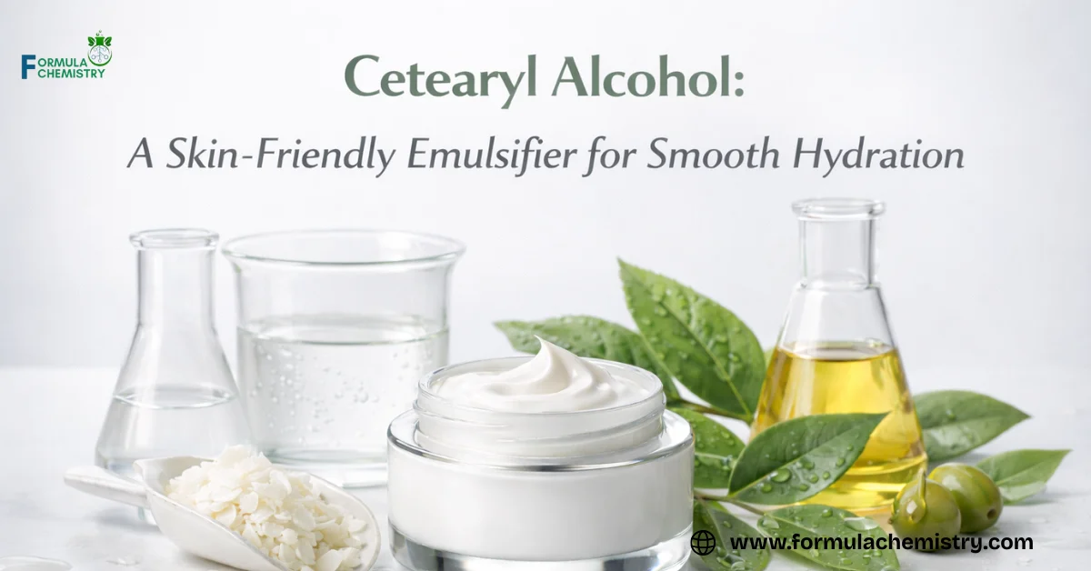 Cetearyl Alcohol A Skin-Friendly Emulsifier for Smooth Hydration