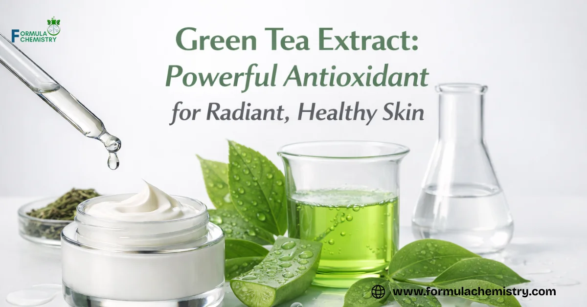 Green Tea Extract Powerful Antioxidant for Radiant, Healthy Skin