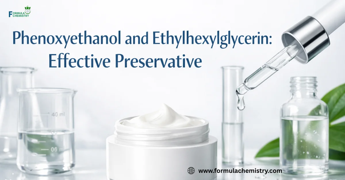 Phenoxyethanol and Ethylhexylglycerin Effective Preservative