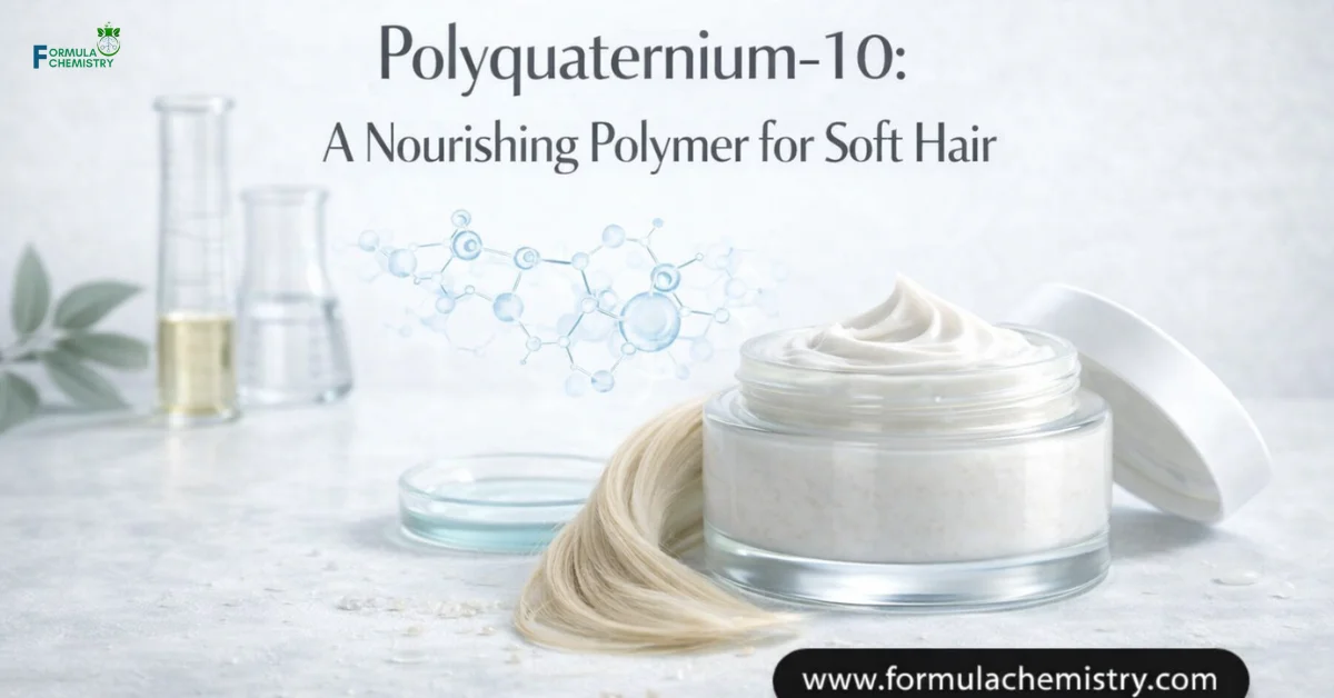 Polyquaternium-10 A Nourishing Polymer for Soft Hair