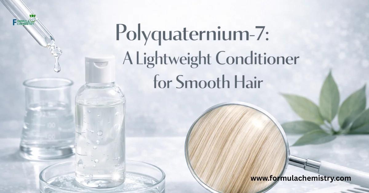 Polyquaternium-7 A Lightweight Conditioner for Smooth Hair