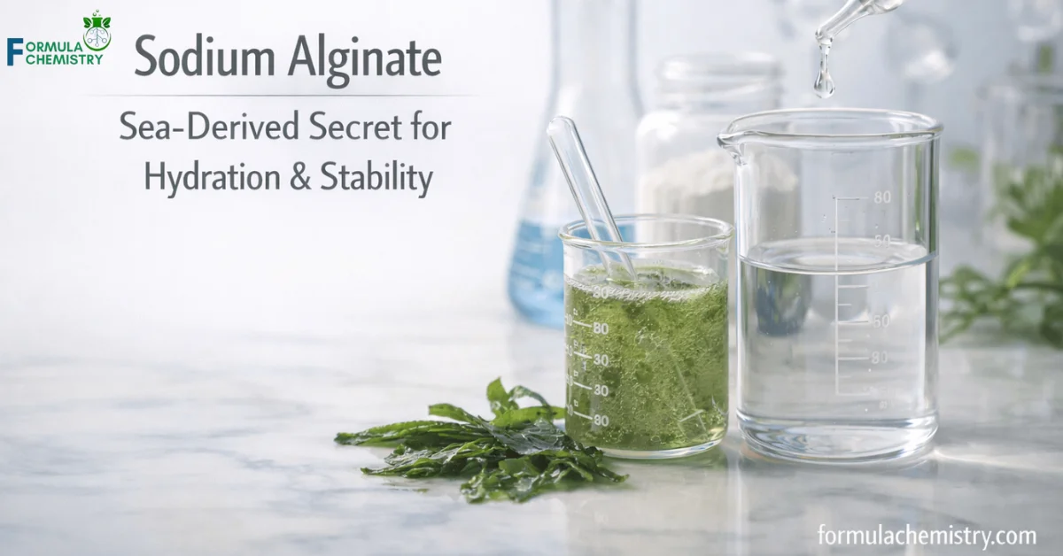 Sodium Alginate Sea-Derived Secret for Hydration & Stability