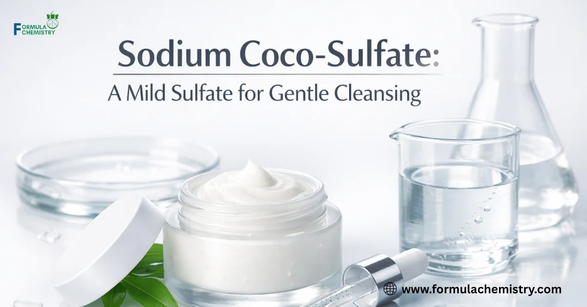 Sodium Coco-Sulfate A Mild Sulfate for Gentle Cleansing