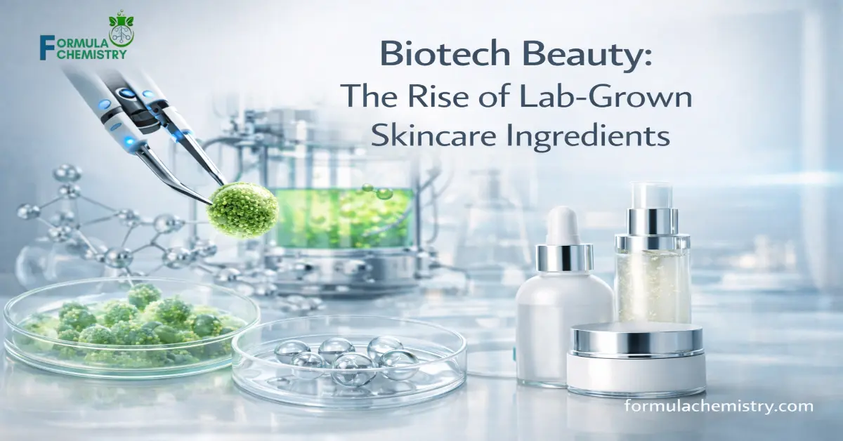 Biotech beauty the rise of lab grown skincare ingredients