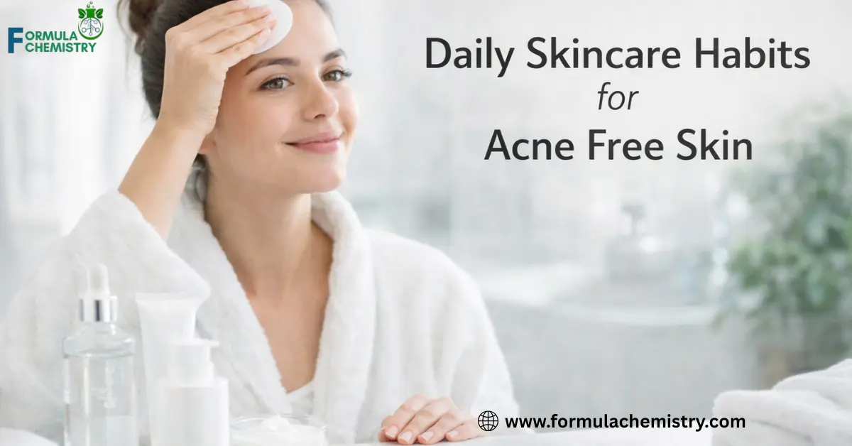Daily Skincare Habits for Acne Free Skin