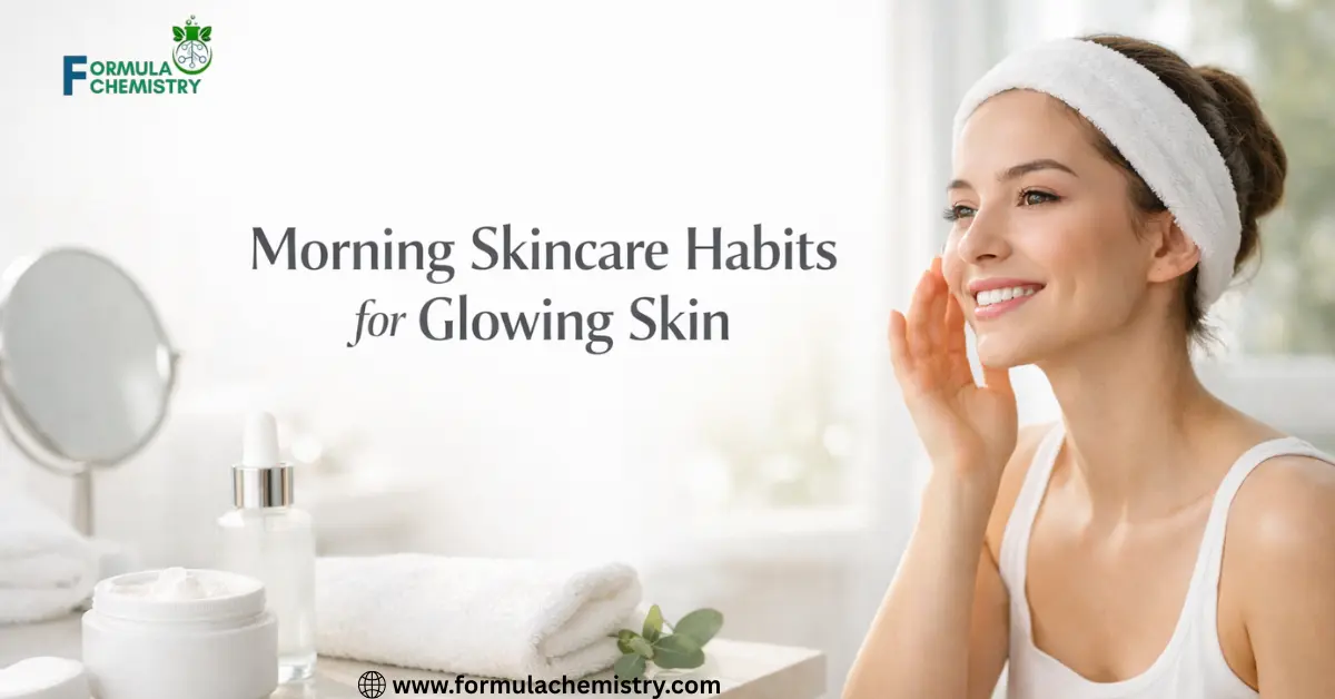 Morning skincare habits for glowing skin