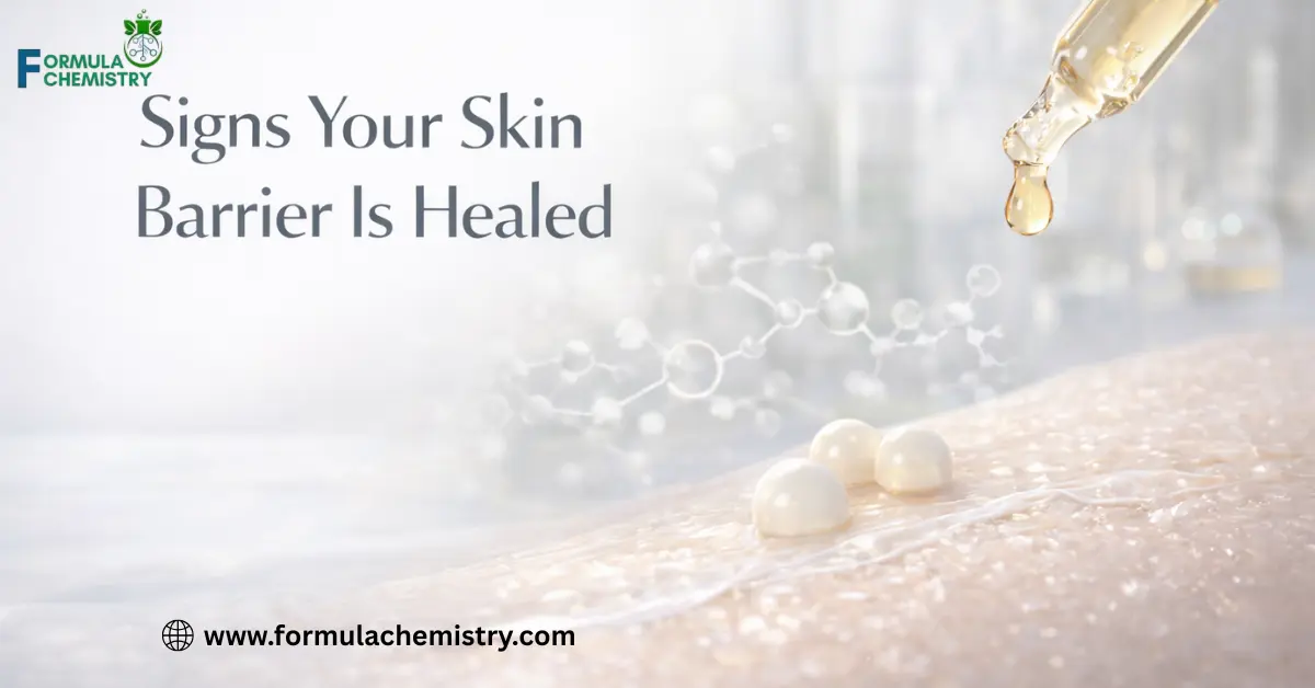Signs your skin barrier is healed