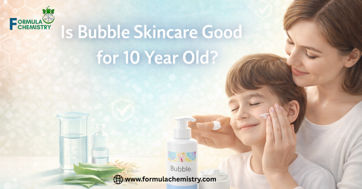 Is bubble skincare good for 10 year old