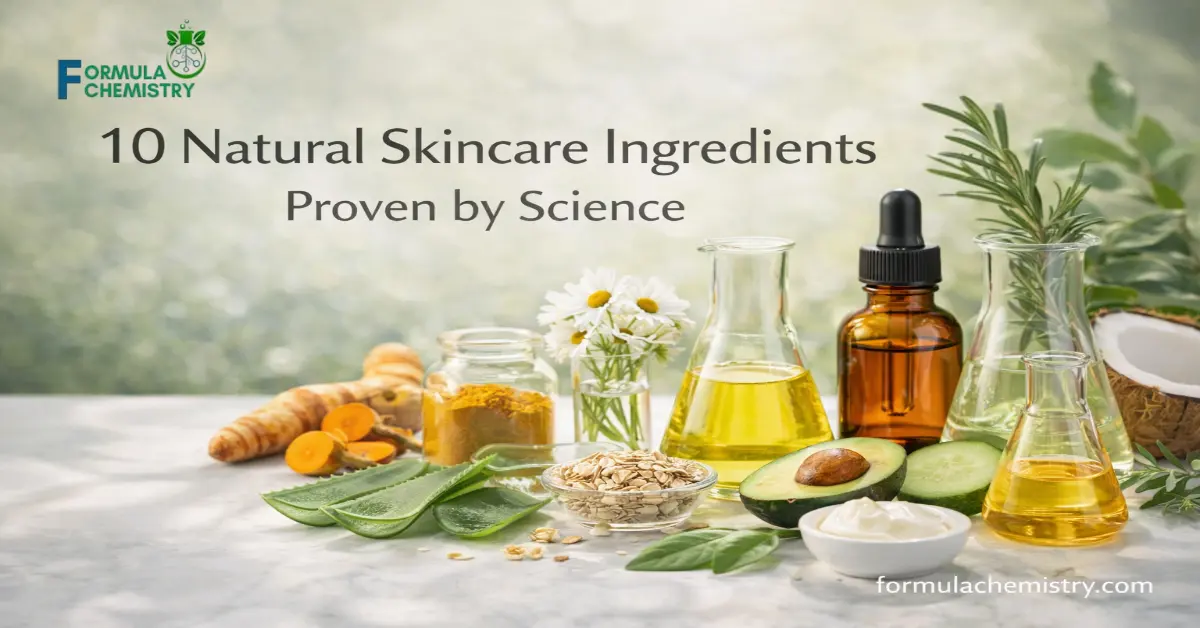 10 Natural skincare ingredients proven by science