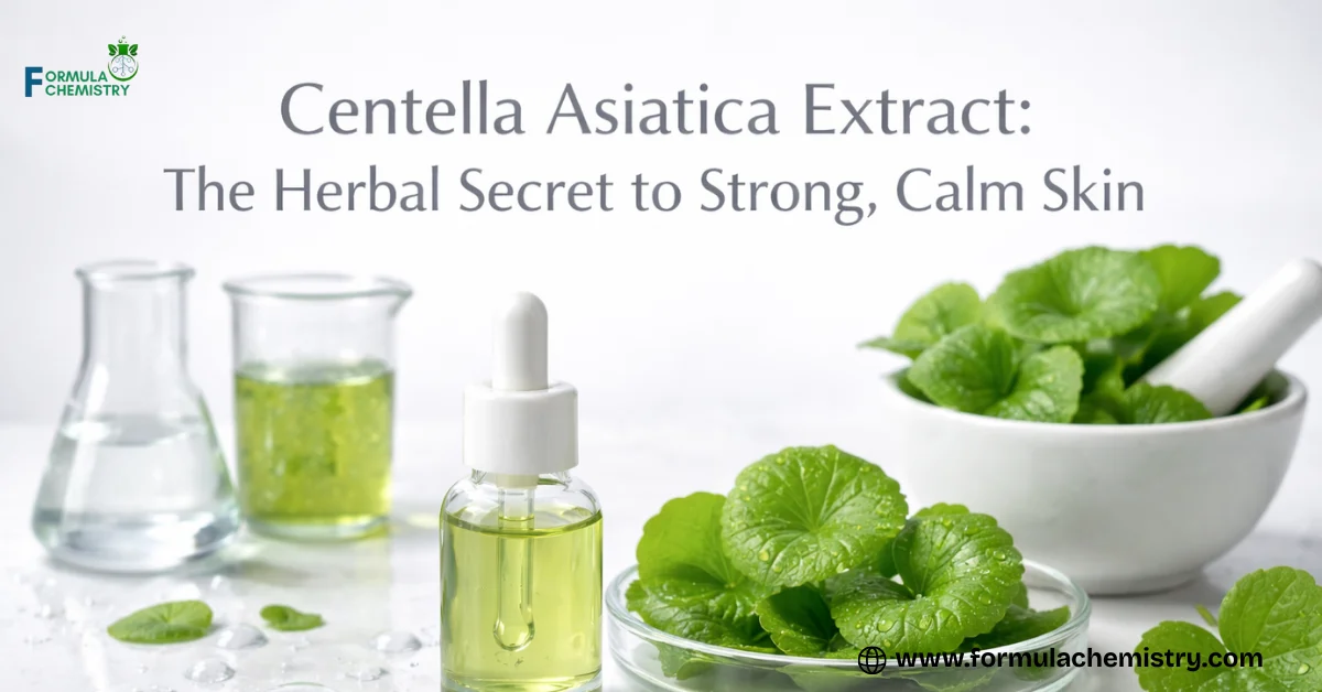 Centella Asiatica Extract The Herbal Secret to Strong, Calm Skin