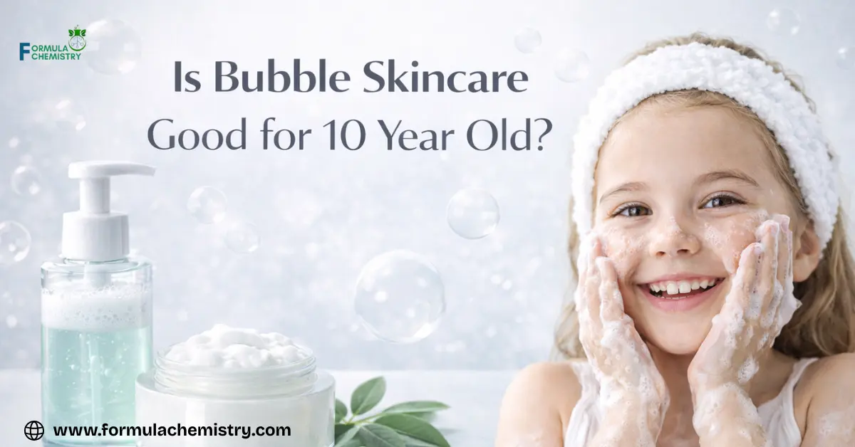 Is Bubble Skincare Good for 10 year Old