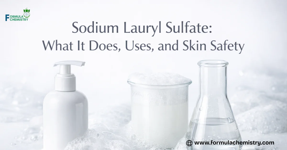 Sodium Lauryl Sulfate What It Does, Uses, and Skin Safety