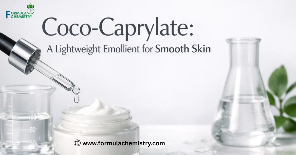 Coco Caprylate a lightweight emollient for smooth skin