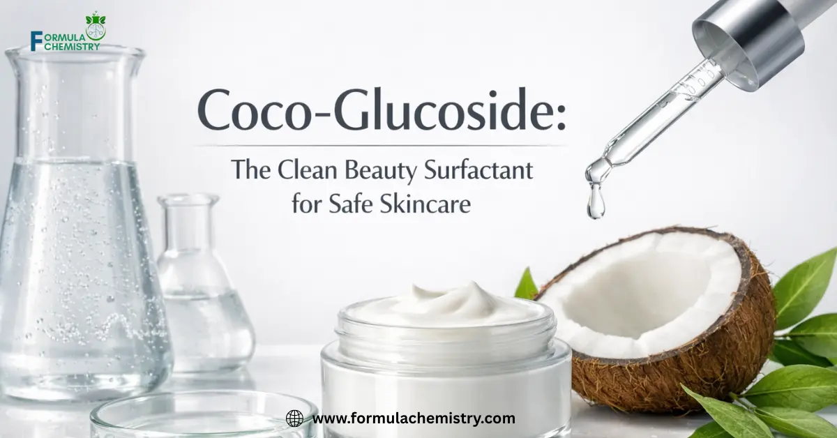 Coco Glucoside the clean beauty Surfactant for safe skincare