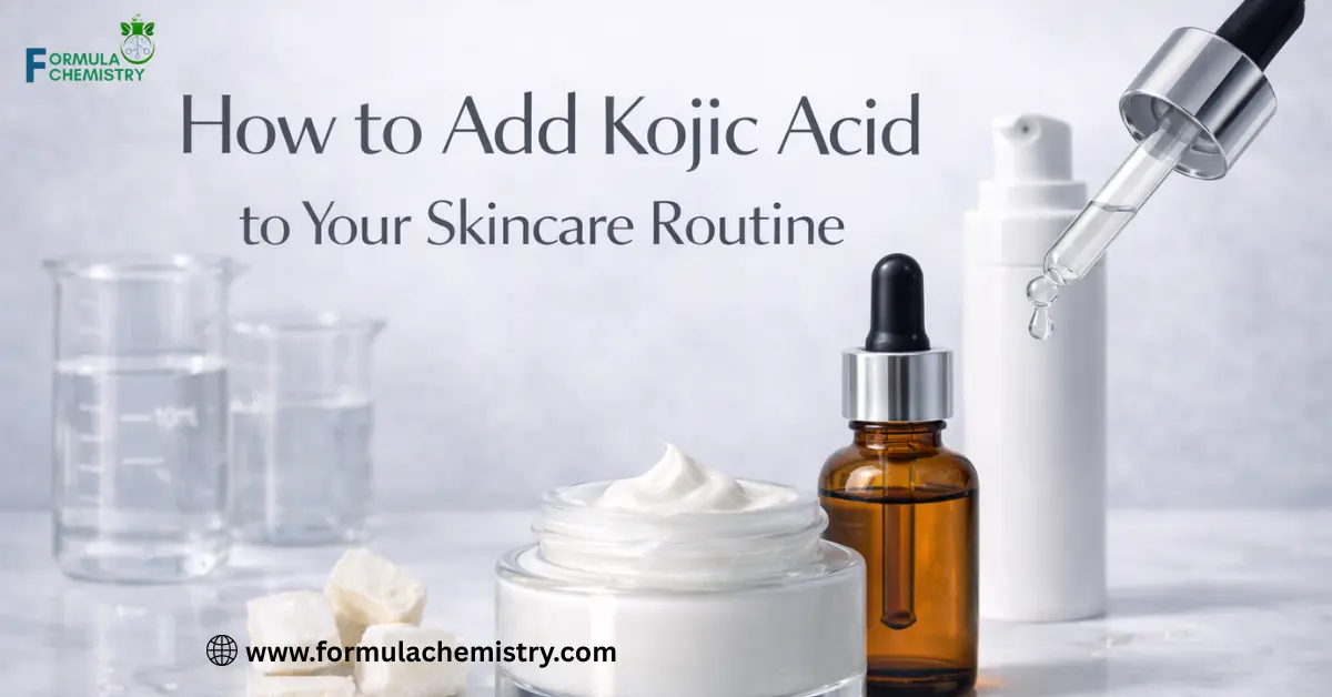 How to add Kojic acid to your skincare routine