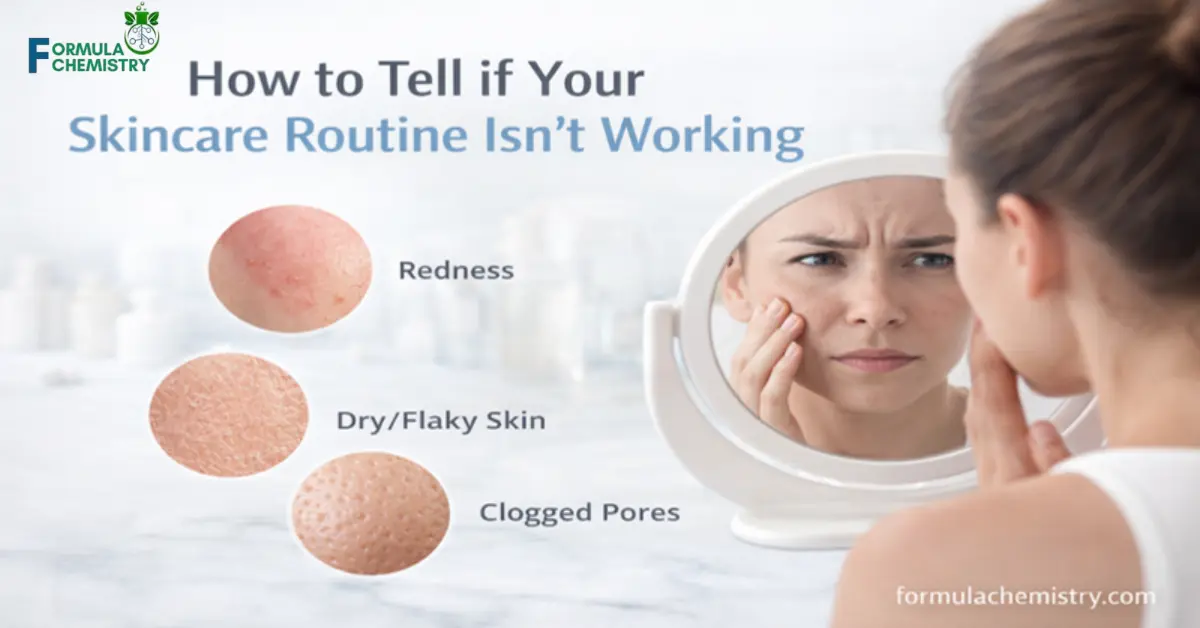 How to tell if your skincare routine is not working