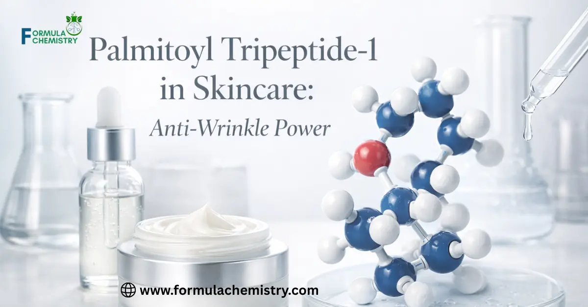 Palmitoyl tripeptide 1 in skincare anti wrinkle power