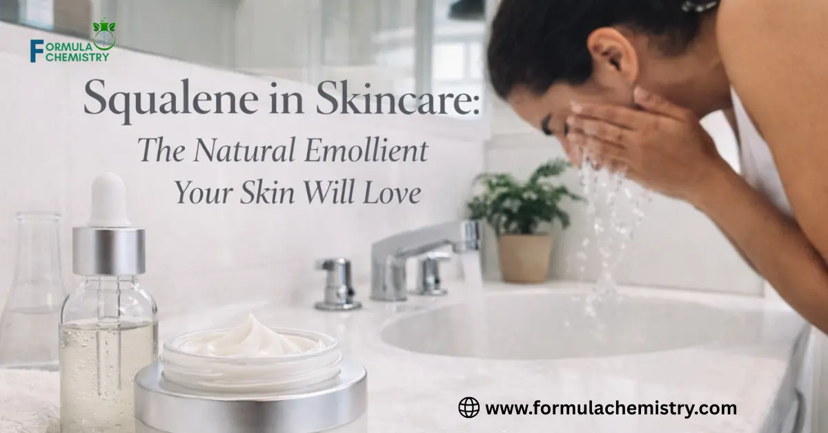 Squalene in skincare the natural Emollient your skin will love