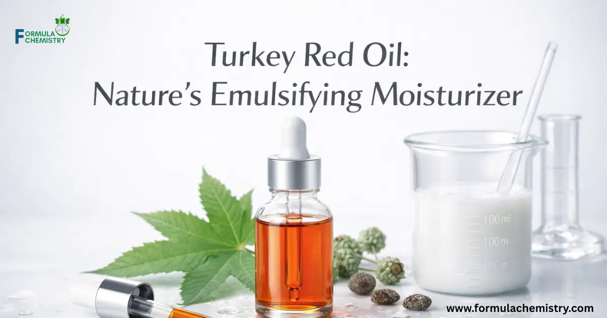 Turkey red Oil natures emulsifying moisturizer