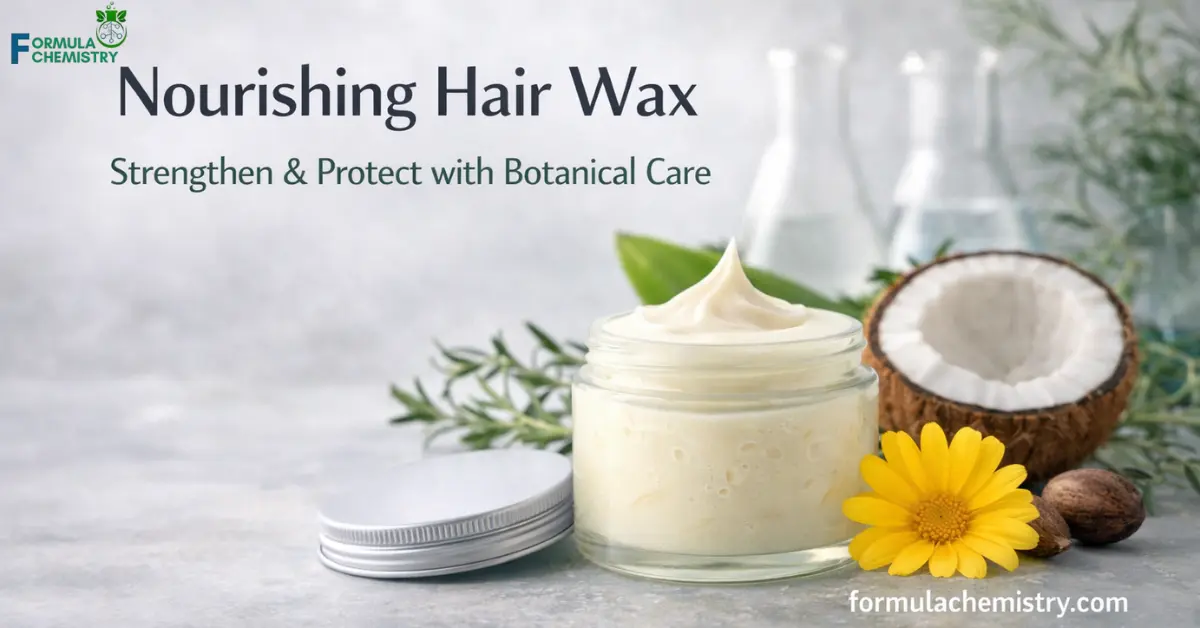 Nourishing Hair Wax, Strengthen & Protect with Botanical Care
