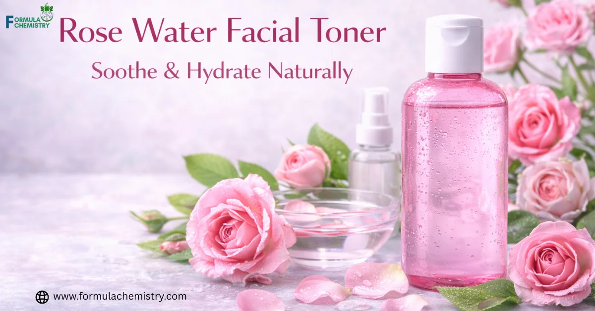 Rose Water Facial Toner ,Soothe & Hydrate Naturally