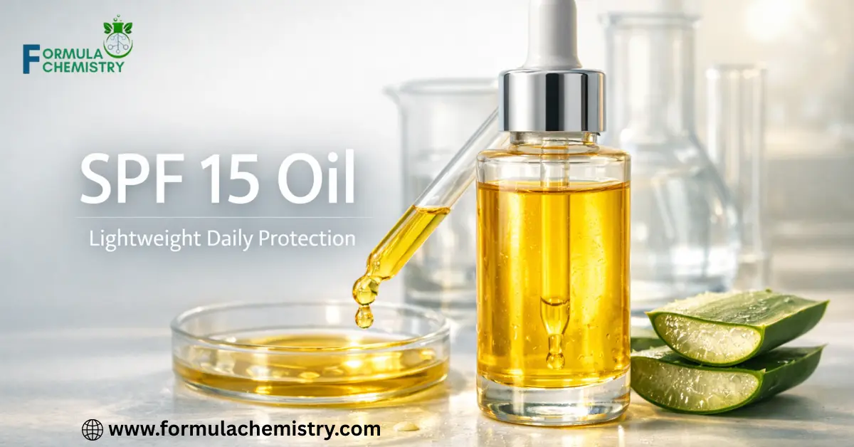 SPF 15 Oil lightweight daily protection