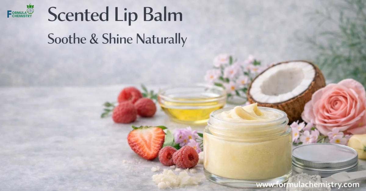 Scented Lip Balm Soothe & Shine Naturally