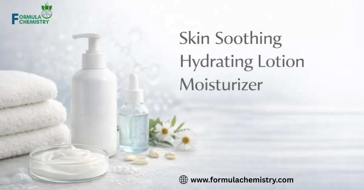 Skin soothing hydrating lotion moisturizer