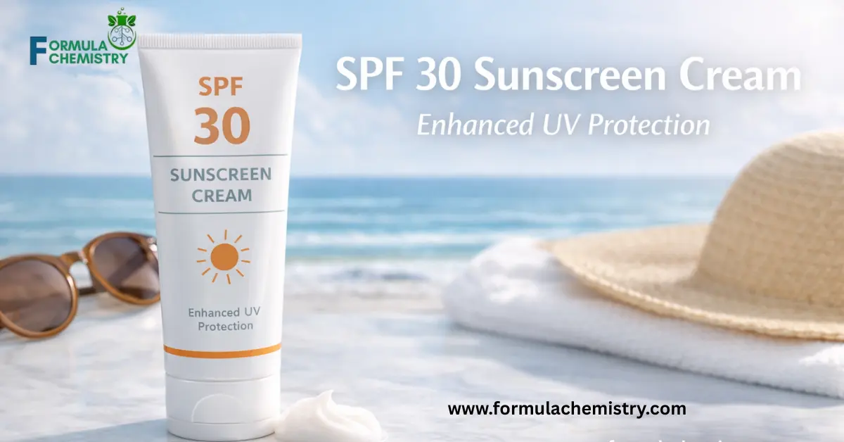 SPF 30 Sunscreen Cream Enhanced UV Protection