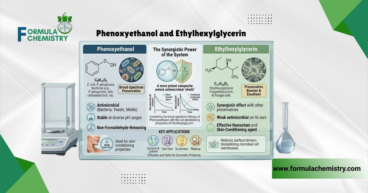 Phenoxyethanol and Ethylhexylglycerin