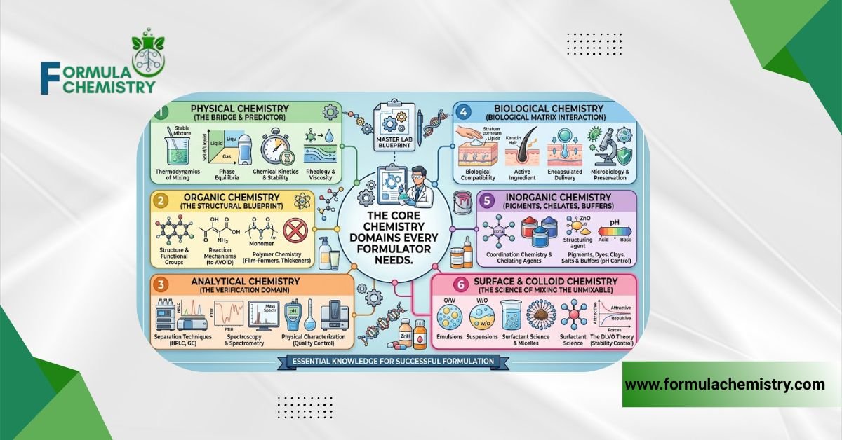 The Core Chemistry Domains Every Formulator Needs