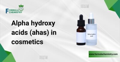 alpha hydroxy acids in cosmetics