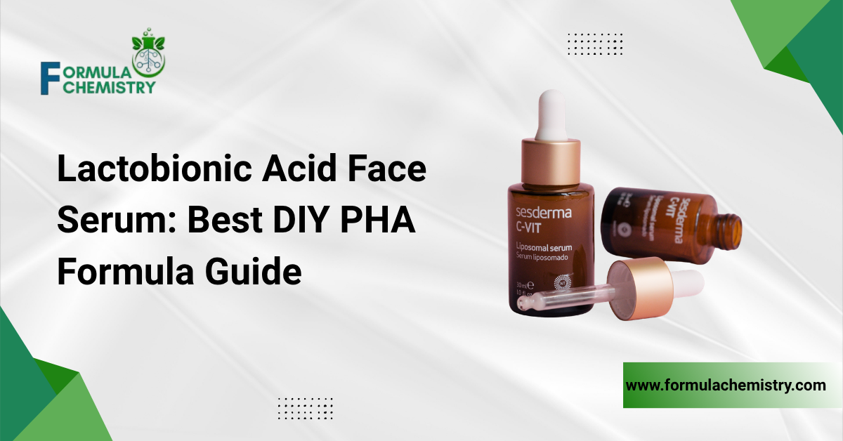 lactobionic acid face serum best diy pha formula guide