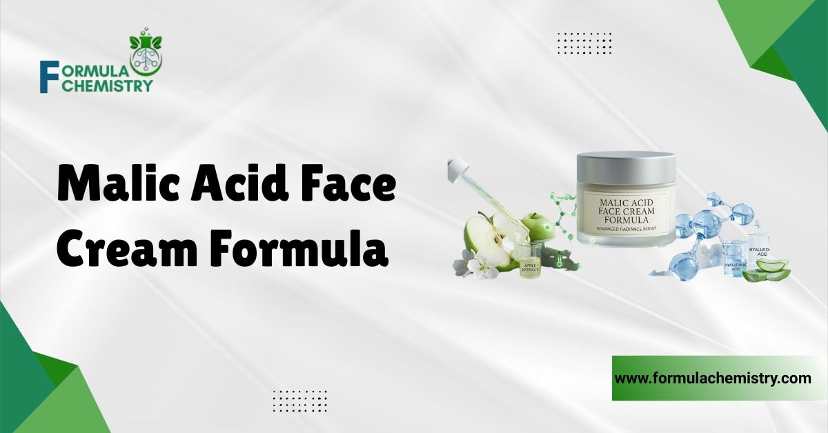 malic acid face cream formula
