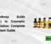 polyhydroxy acids phas in cosmetic formulation complete ingredient guide