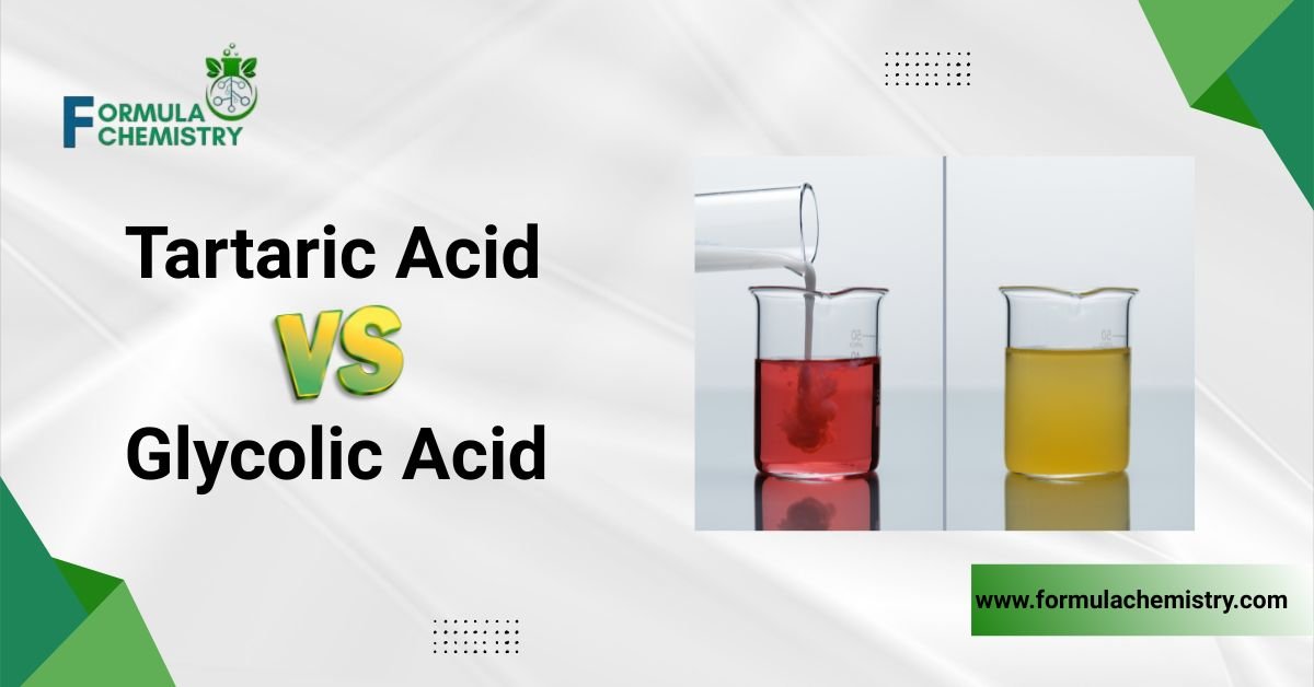 tartaric acid vs glycolic acid
