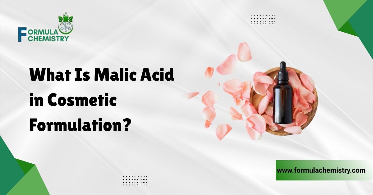 what is malic acid in cosmetic formulation