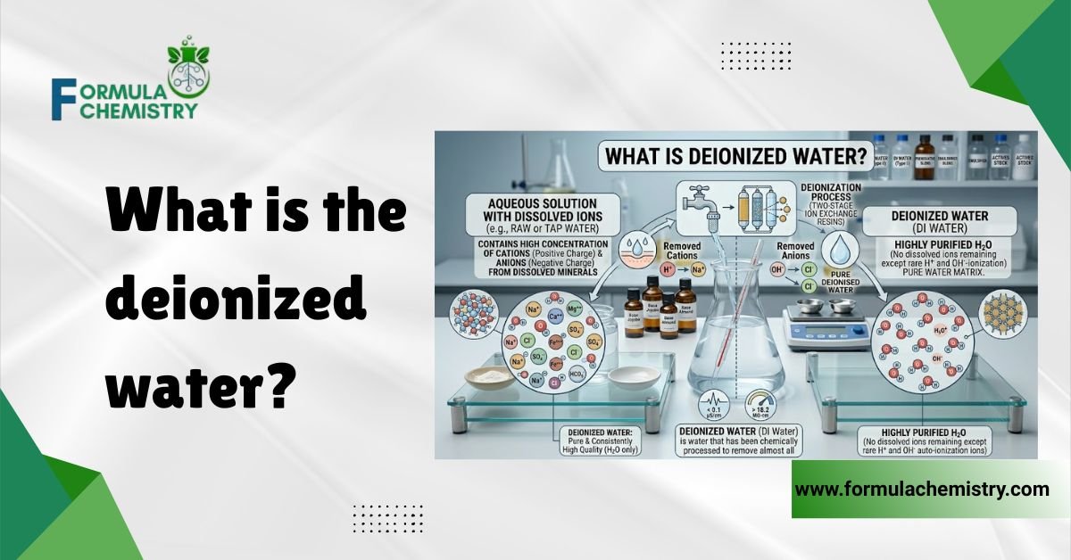 what is the deionized water