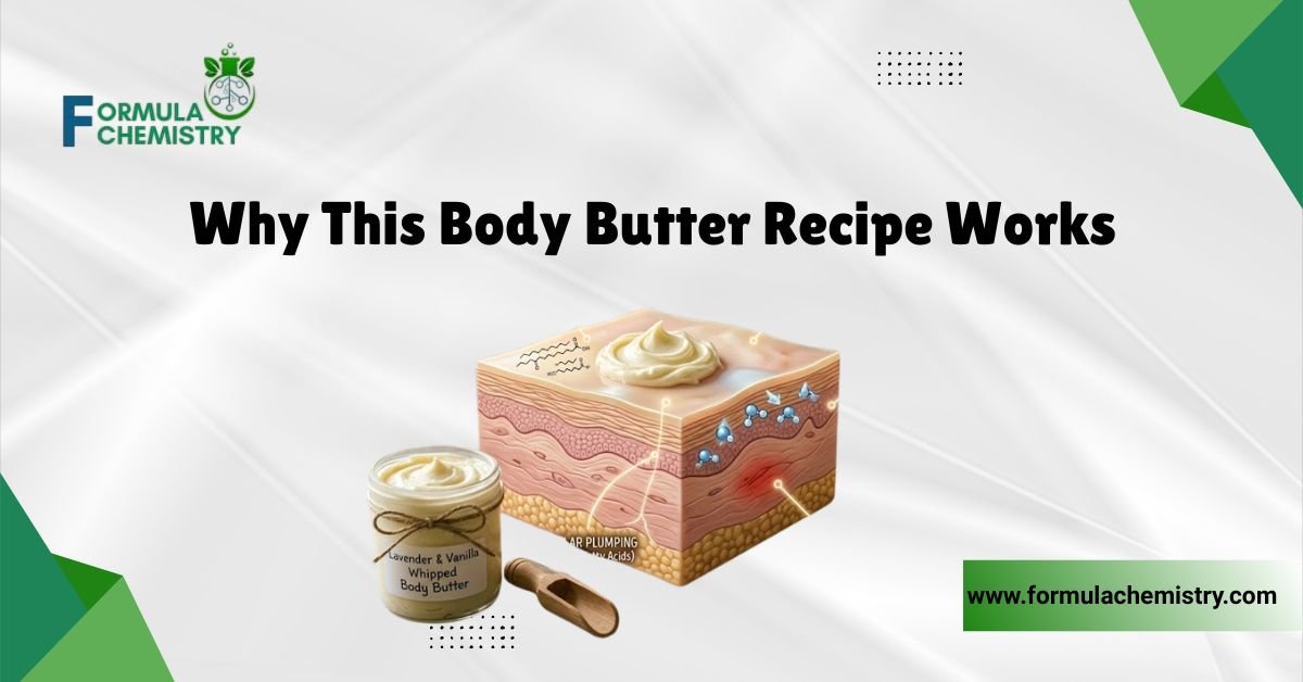 why this body butter recipe works