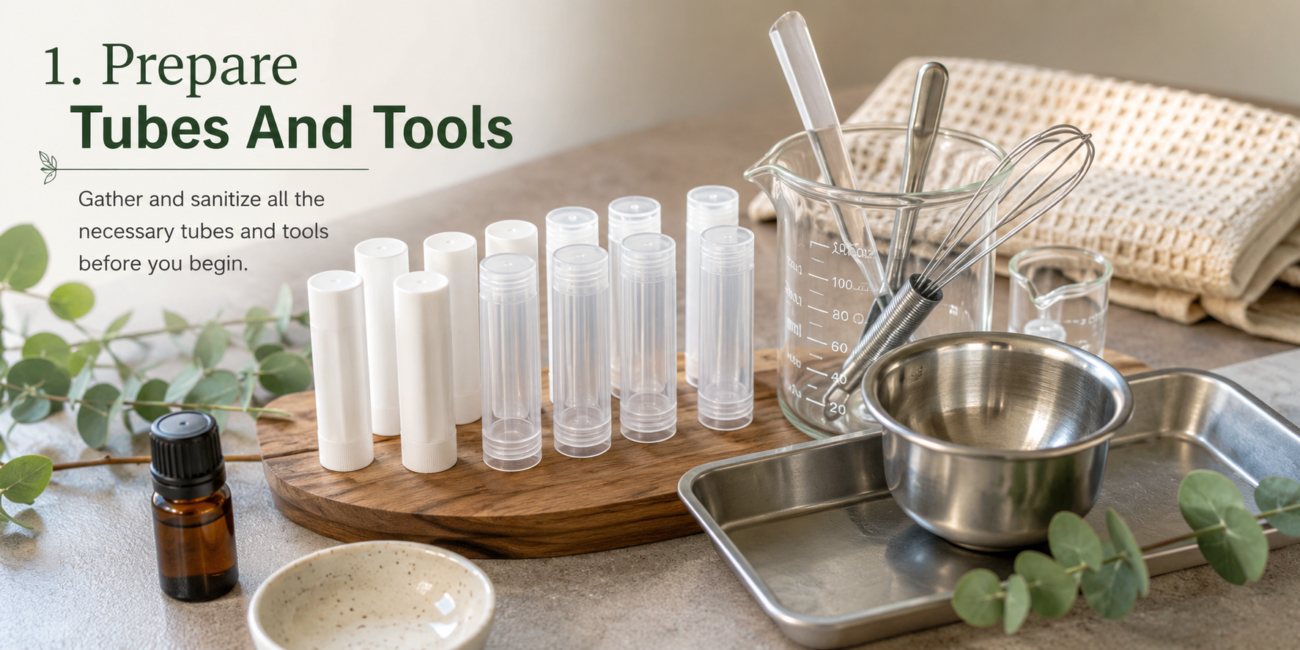 1. Prepare Tubes And Tools
