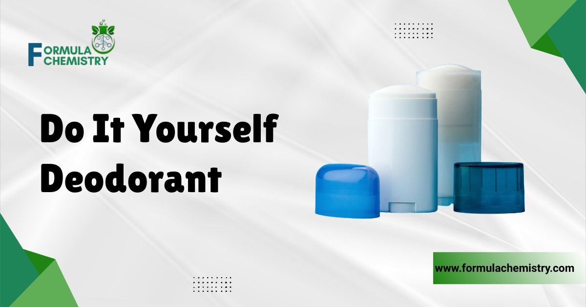 Do it yourself deodorant