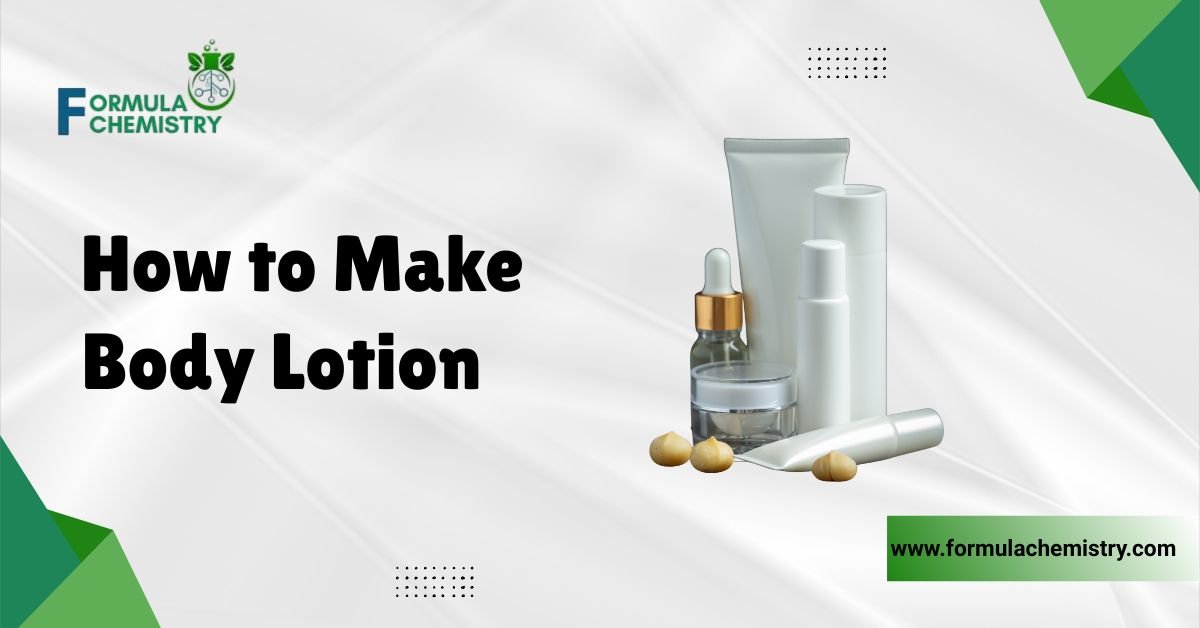 How to Make Body Lotion