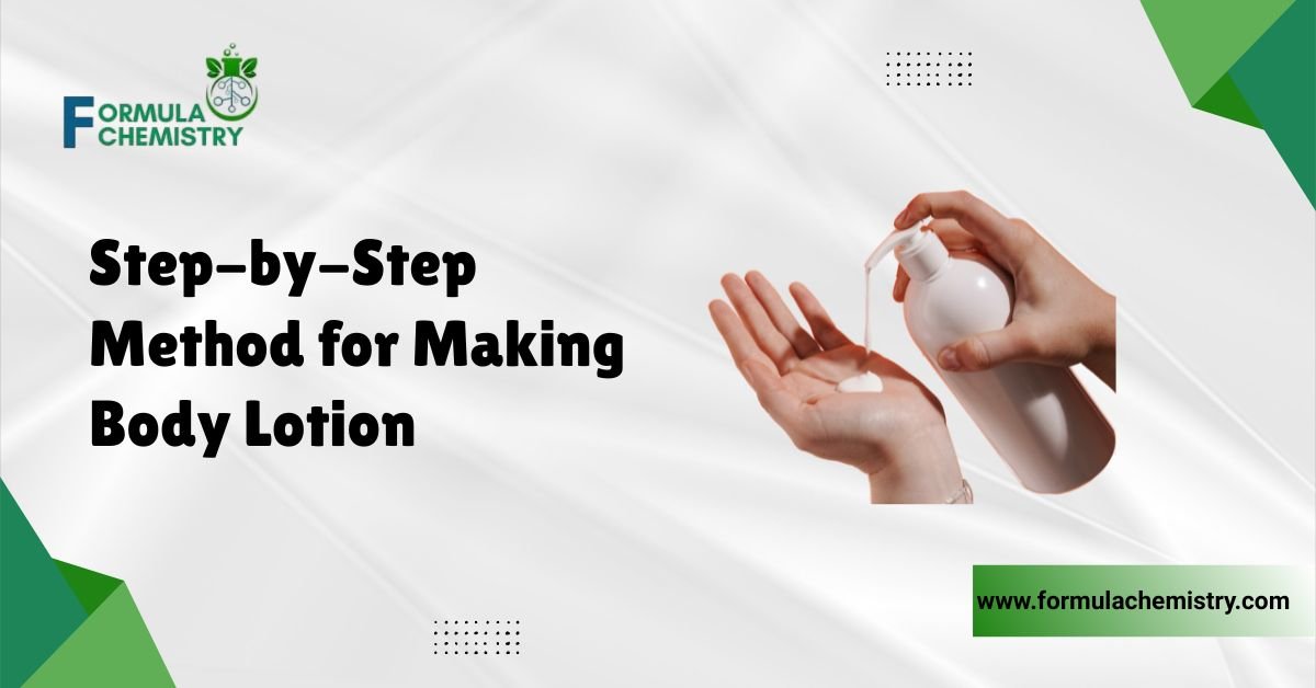 Step-by-Step Method for Making Body Lotion