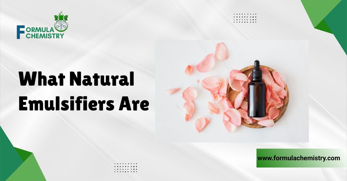 What Natural Emulsifiers Are