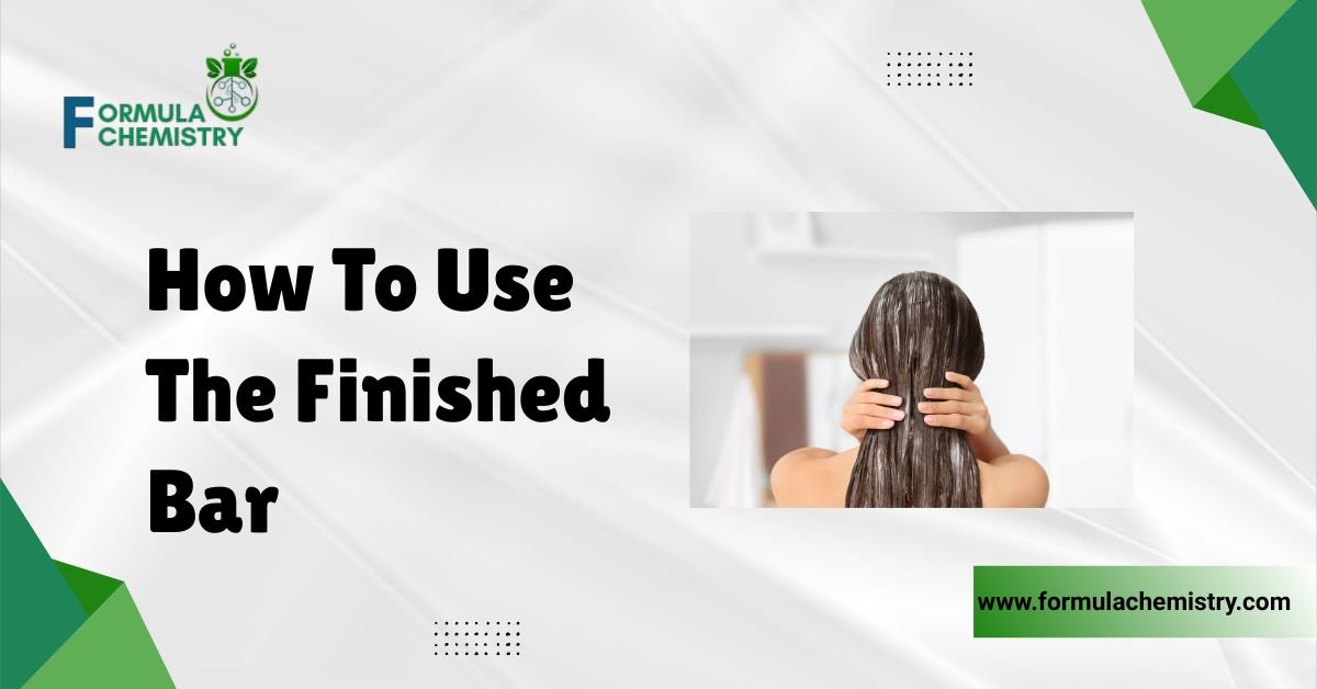 how to use the finished bar
