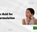 pyruvic acid for acne formulation