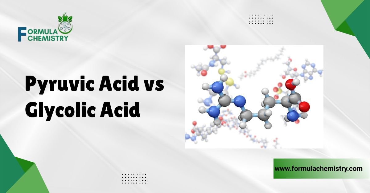 pyruvic acid vs glycolic acid